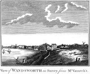 Wandsworth,river view,prints